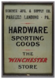 Winchester Retail Store Sign from Schenck Mfg. & Supply Co.