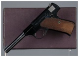 World War II Era Colt Woodsman Semi-Automatic Pistol with Box