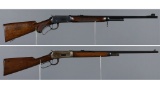 Two Winchester Lever Action Rifles