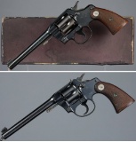 Two Colt Double Action Revolvers