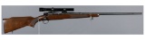 Pre-64 Winchester Model 70 Bolt Action Rifle with Scope