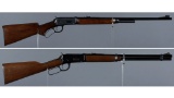 Two Winchester Lever Action Long Guns