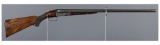 Engraved Parker Brothers 16 Gauge Grade 3 Double Barrel Shotgun