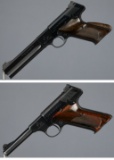 Two Colt Woodsman Semi-Automatic Pistols