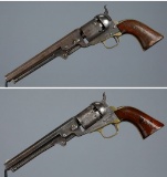Two American Percussion Revolvers