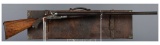 W & C Scott & Son 10 Ga. Double Barrel Hammer Shotgun with Case
