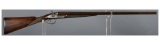 Wiggan & Elliott Bar-In-Wood Double Barrel Hammer Shotgun