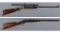 Two Winchester Model 1885 Falling Block Rifles