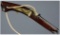 Gold and Silver Inlaid Japanese Tanegashima Matchlock Pistol