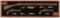 Cased Set of Three Miniature Flintlock Guns by Stan Blashak
