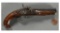 Relief Carved Miniature European Percussion Pistol