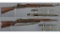 Two U.S. Military Rifles with Bayonets