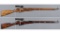 Two Izhevsk Arsenal Model 91/30 PU Bolt Action Sniper Rifles