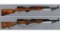 Two Soviet Tula Arsenal SKS Semi-Automatic Rifles