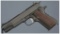 Ithaca/Colt Model 1911A1 National Match Pistol with Holster