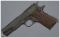 U.S. Colt Model 1911A1 Semi-Automatic Pistol with Holster