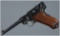 Swiss Waffenfabrik Bern Model 1906 Luger Pistol