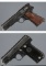 Two German Proofed Semi-Automatic Pistols