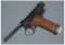 Japanese Nagoya Arsenal Type 14 Nambu Pistol with Holster Rig