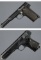 Two European Hammerless Semi-Automatic Pistols