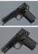 Two German Friedrich Langenhan Semi-Automatic Pistols