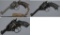 Three British Military Double Action Revolvers