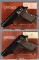 Two Walther PPK Semi-Automatic Pistols with Boxes