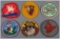Six World War II Bomb Squadron Aviation Patches