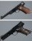 Two Colt Woodsman Match Target Semi-Automatic Pistols