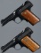 Two Smith & Wesson .35 Auto Model 1913 Semi-Automatic Pistols