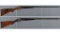 Two Parker Brothers Double Barrel Shotguns