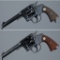 Two Colt New Service Double Action Revolvers