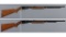 Two Winchester Model 61 Slide Action Rifles