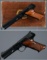 Two Colt Woodsman Match Target Semi-Automatic Pistols
