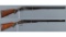 Two Factory Engraved German Hammer Drillings