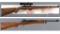Two Ruger Semi-Automatic Sporting Rifles