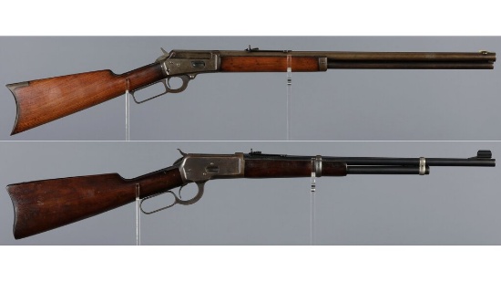 Two American Lever Action Long Guns