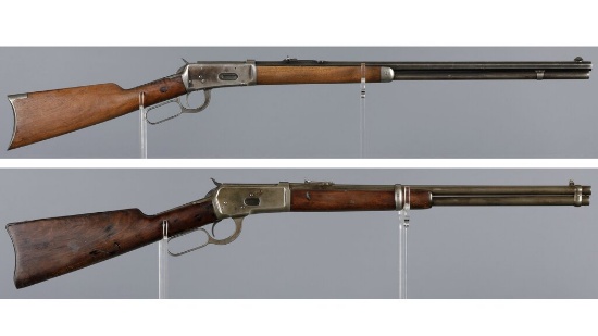 Two Winchester Lever Action Long Guns