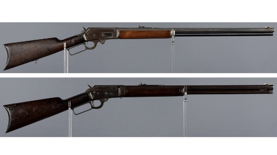 Two Marlin Lever Action Rifles