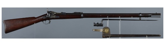 U.S. Springfield Model 1884 Trapdoor Rifle with Bayonet