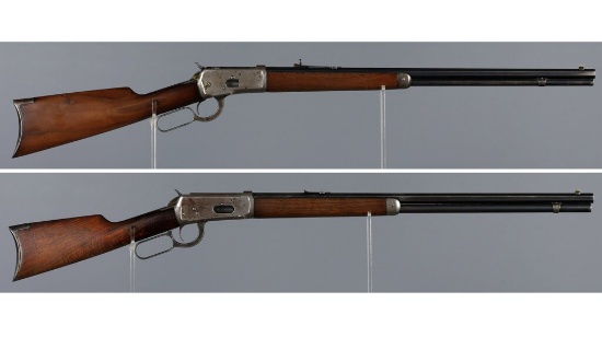 Two Winchester Lever Action Rifles