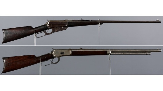 Two Winchester Lever Action Rifles