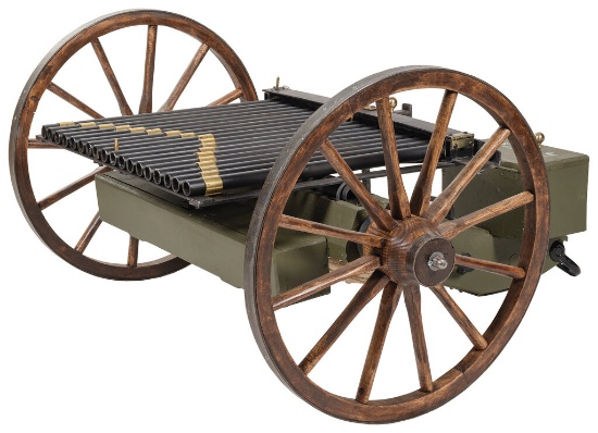 1/2 Scale Model of a Civil War Era Billinghurst-Requa Volley Gun | Guns ...