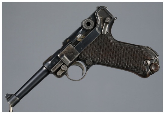 "1920/1916" Dual Date and Naval Unit Marked DWM Luger Pistol