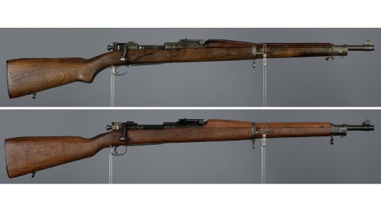 Two U.S. Model 1903 Bolt Action Rifles with CMP Certificates