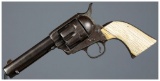 Antique Colt Black Powder Single Action Army with Factory Letter