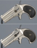 Two Remington Double Derringers