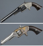 Two Antique Smith & Wesson Revolvers