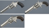 Three Remington-Smoot New Model Revolvers