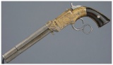 Factory Engraved New Haven Arms Co. Volcanic No. 1 Pistol